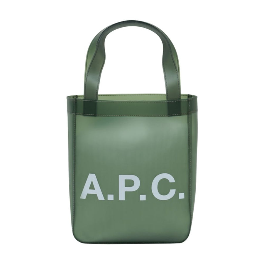 A.P.C. Synthetic tote bag in green