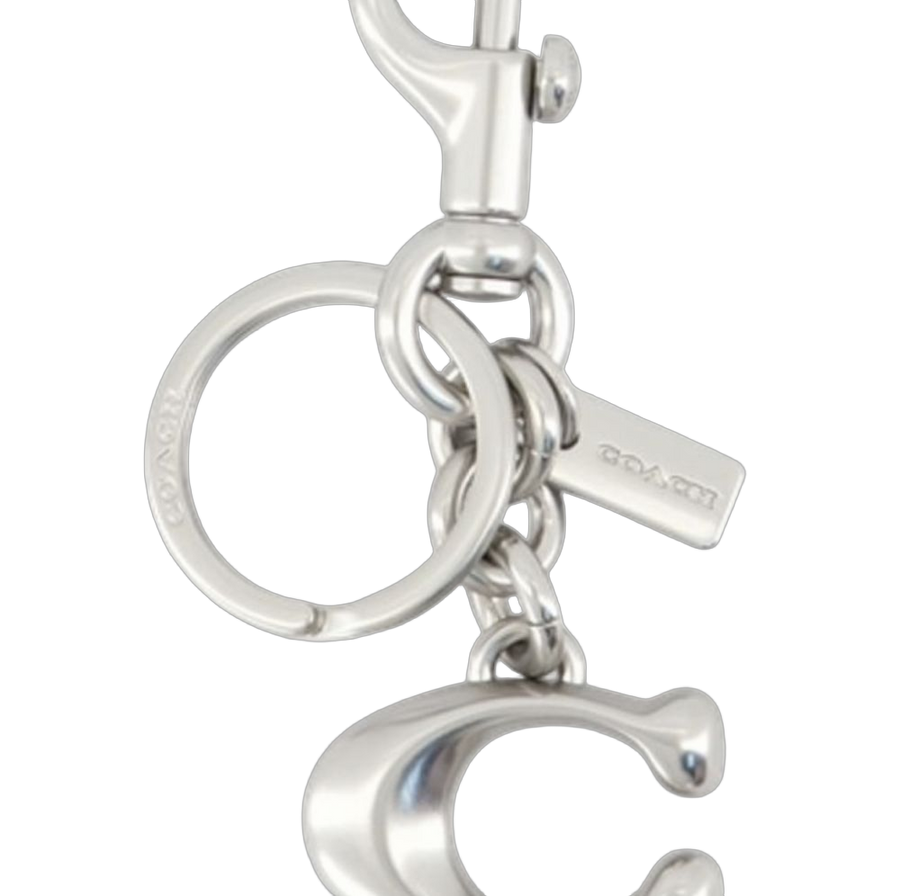 Coach Metal key case in silver