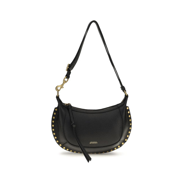 Isabel Marant 100% Calf Leather Bos Taurus shoulder bag in black