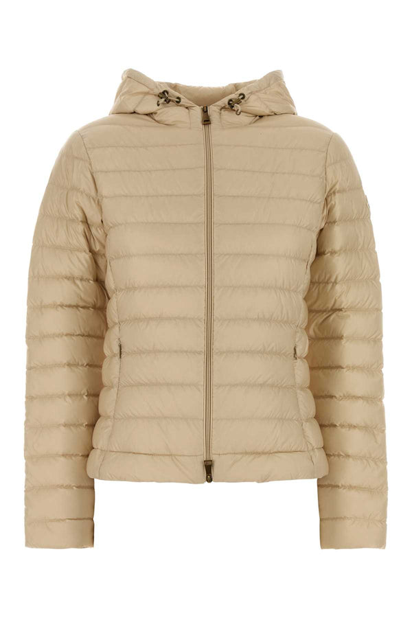 Sand Nylon Igelhood Down Jacket 21n Piumini