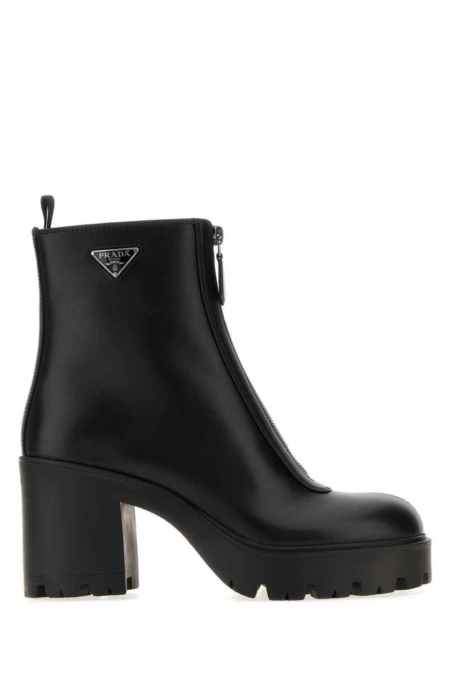 Black Leather Ankle Boots Nero Mocassini