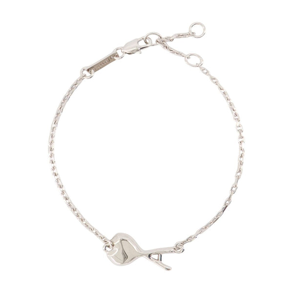 AMI Paris metal bracelet in silver