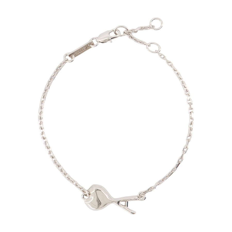 AMI Paris metal bracelet in silver