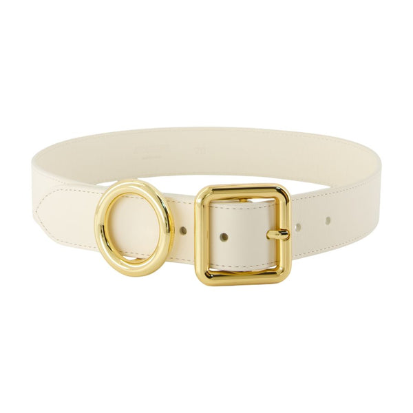 La Ceinture Regalo - Jacquemus Leather White Calfskin Accessories / Belts