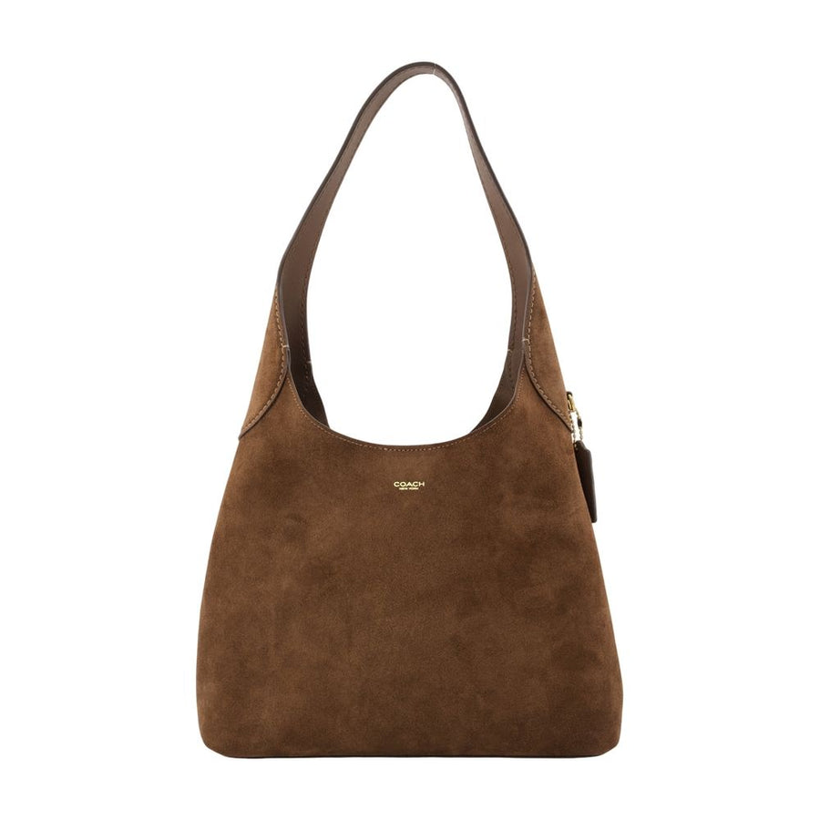 Brooklyn 28 Shoulder Bag - Coach Leather Brown Cowhide / Shoulder-hobo-bags