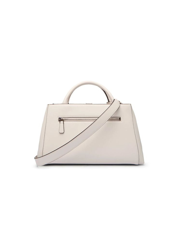 Guess 100% Polyurethane satchel bag in beige