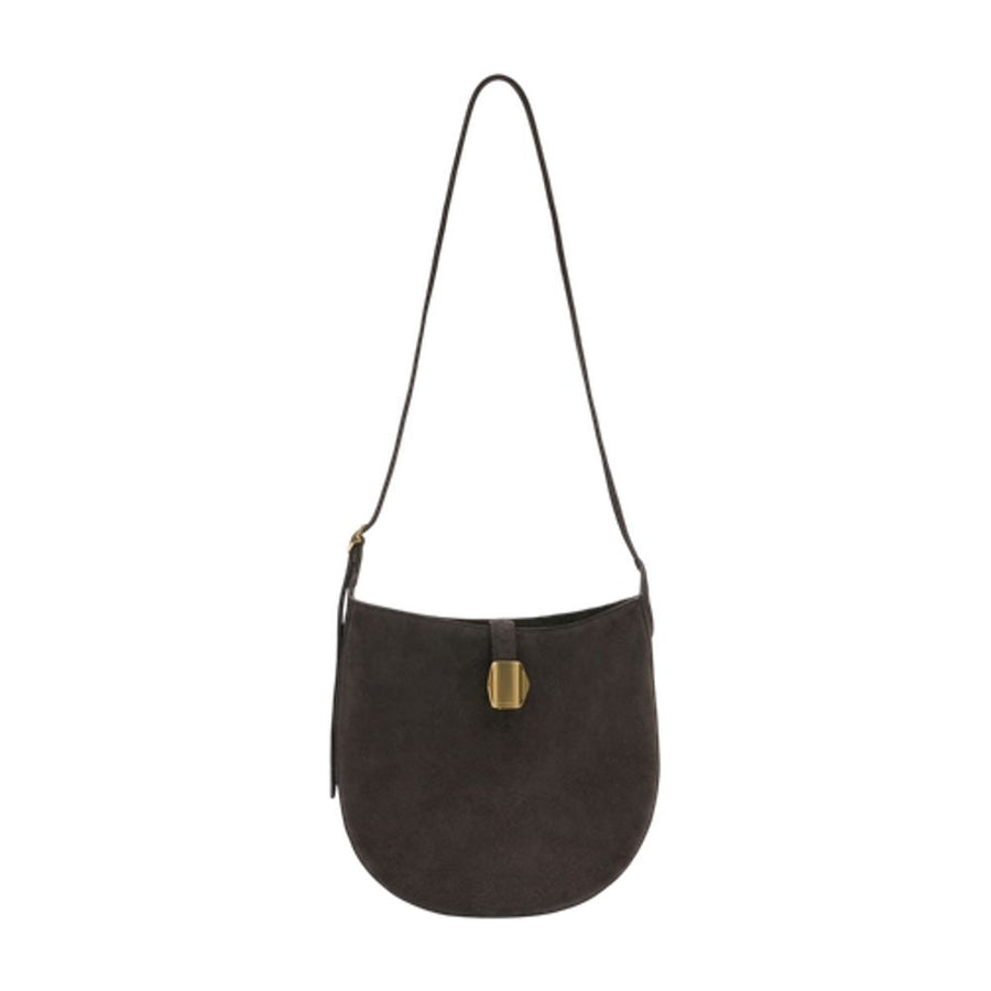 Officine Generale cowhide shoulder bag in brown