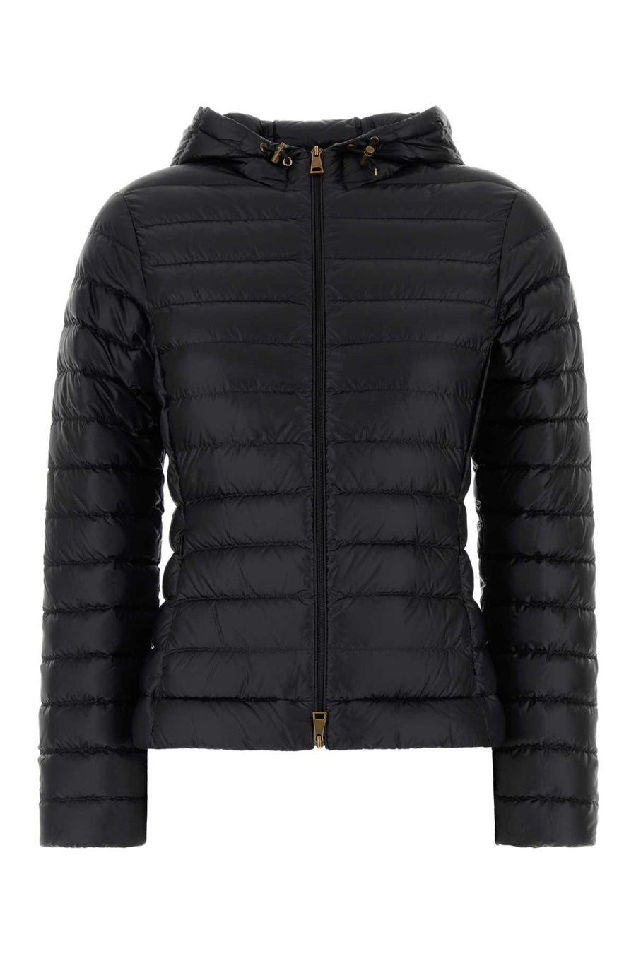 Moncler Jacket Exterior: 100% Nylon; Lining: 100% Nylon; Padding: 90% Down down jacket in black