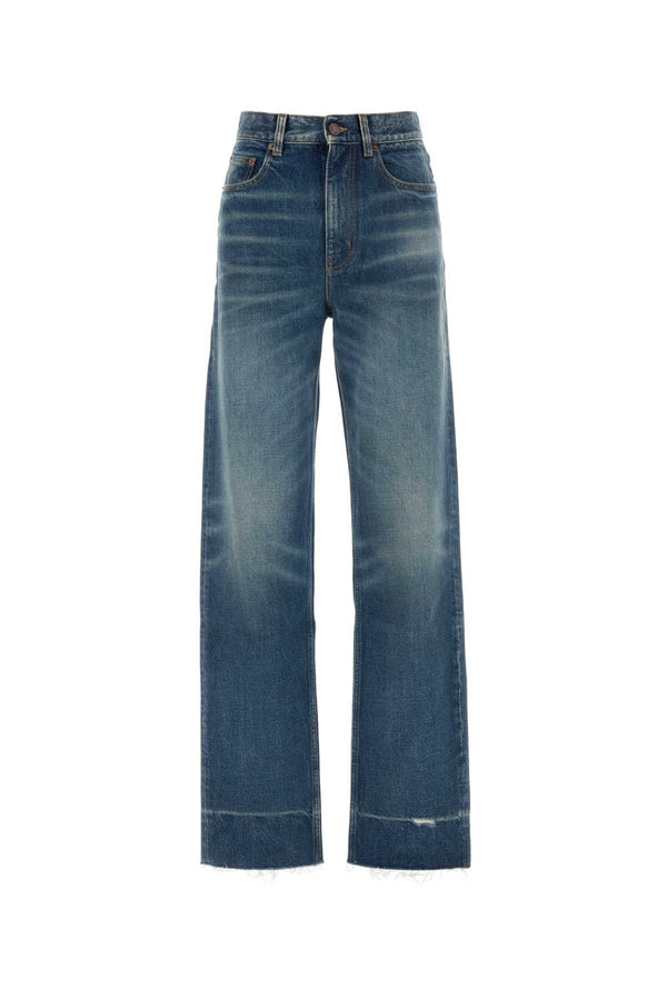Denim Jeans Darkcobalt Exterior: Cotton Pantaloni