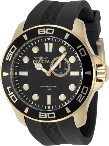 Invicta watch in black