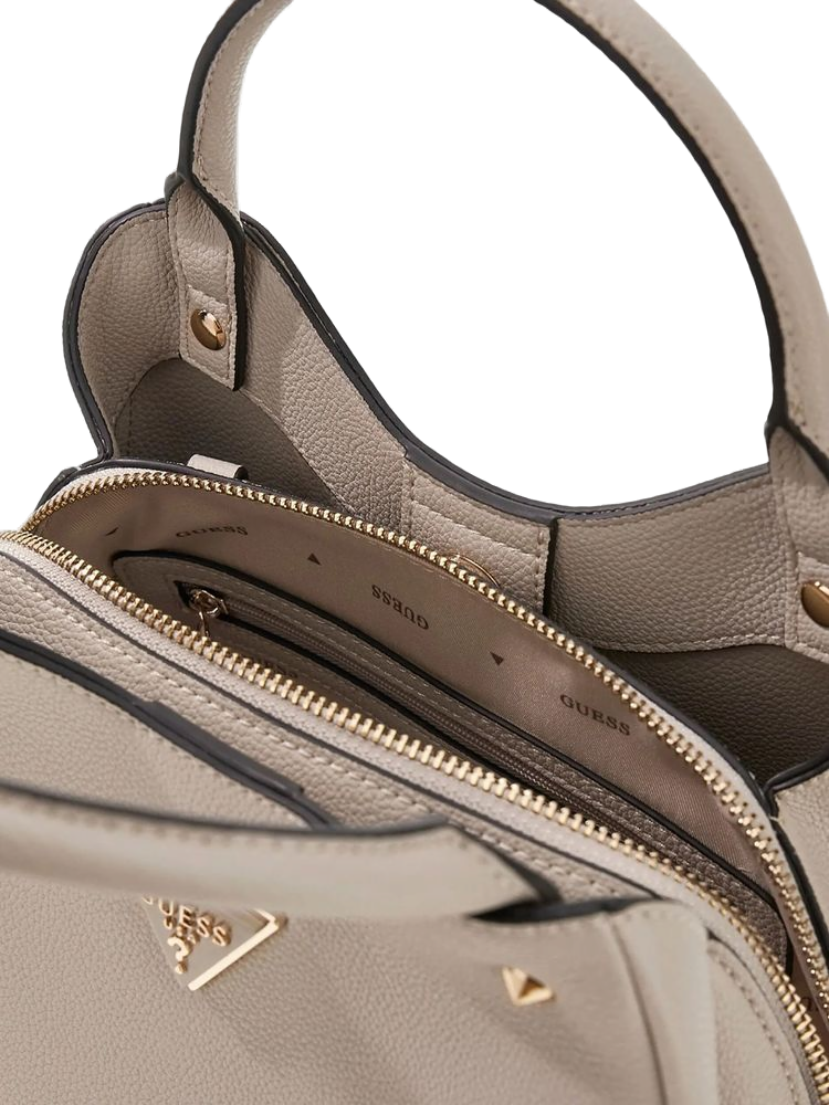 Guess 100% Polyurethane shoulder bag in taupe