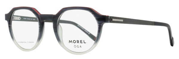 Morel Oga Kalmar Eyeglasses 10219o Ng06 Matte Gray-Red 49mm Gray/red