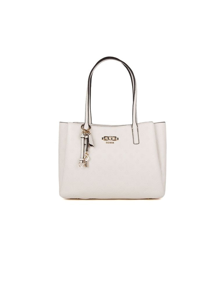Guess 100% Polyurethane tote bag in beige
