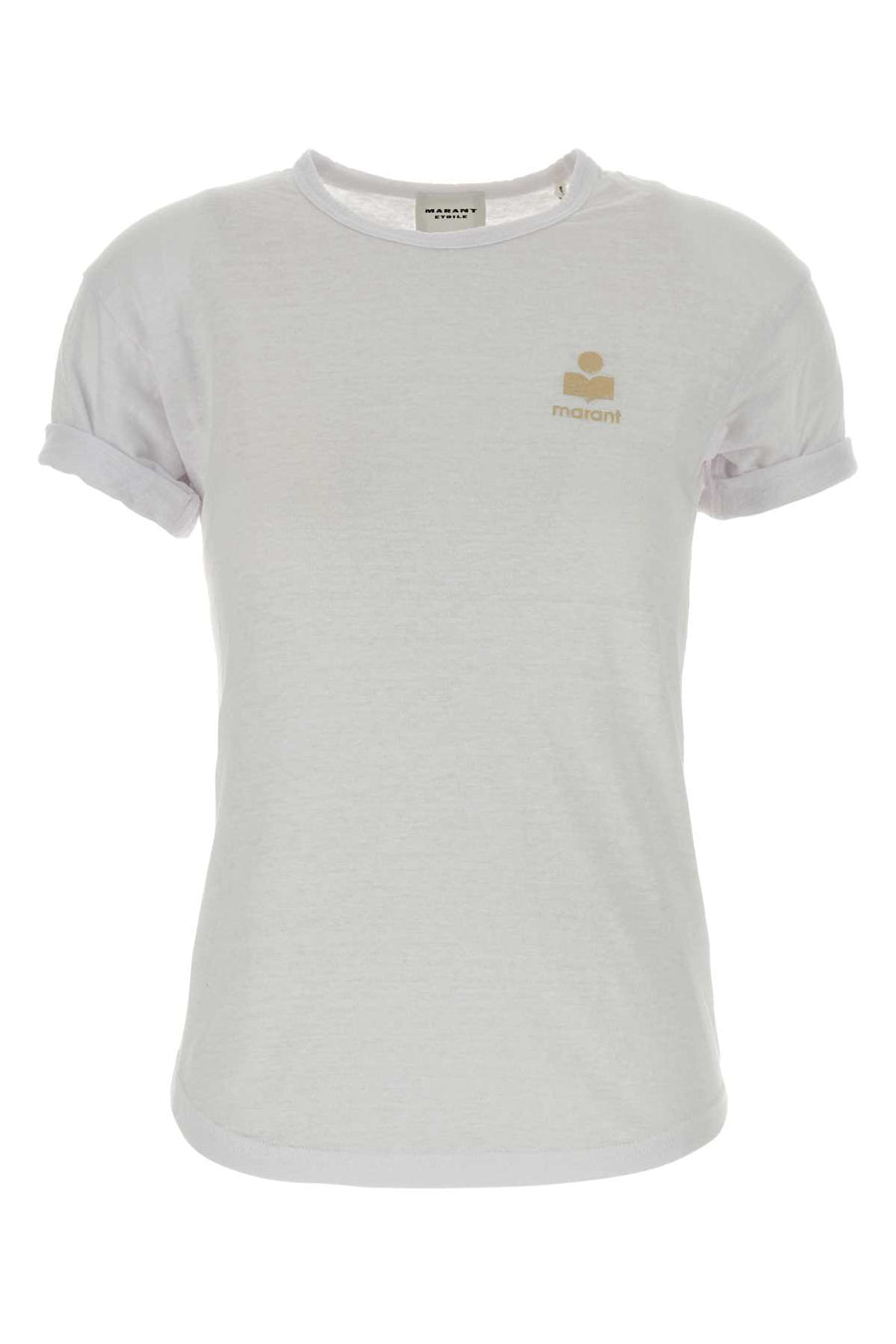 Isabel Marant Etoile 100% Linen t-shirt in white