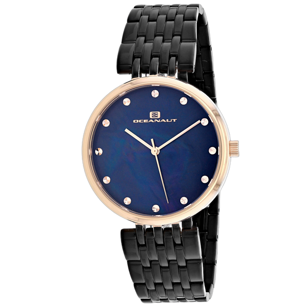 Oceanaut Stainless steel case watch in navy