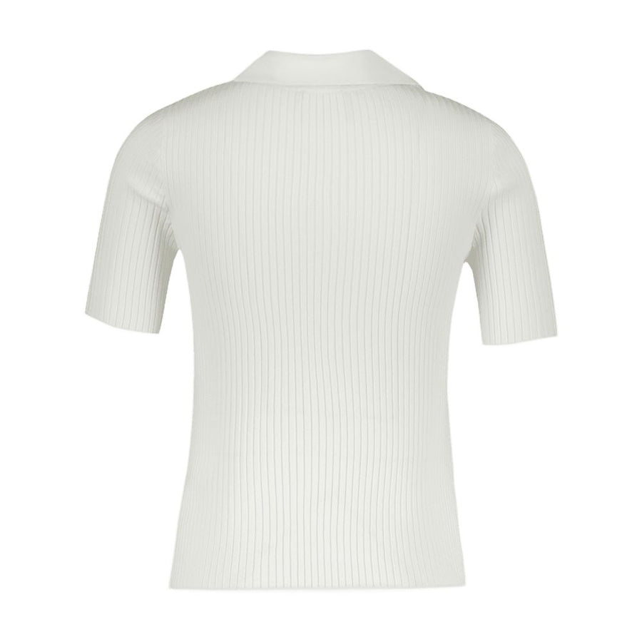 Courreges Cotton polo in white