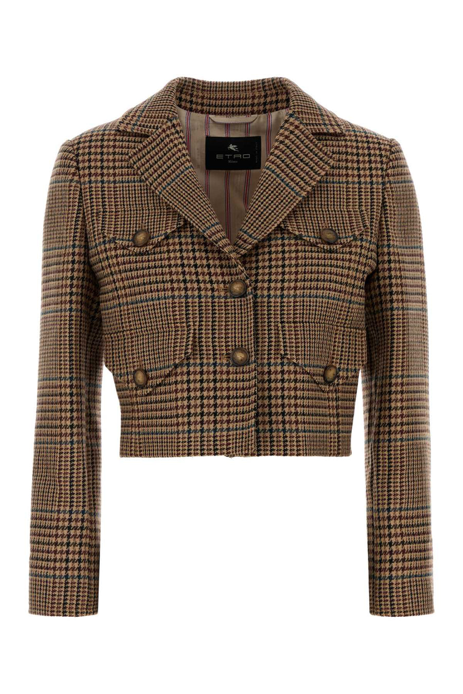 Embroidered Wool Blazer S9820 Giacche E Gilet