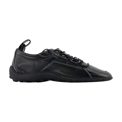 SamsøE SamsøE Calfskin Leather Sneaker — Black