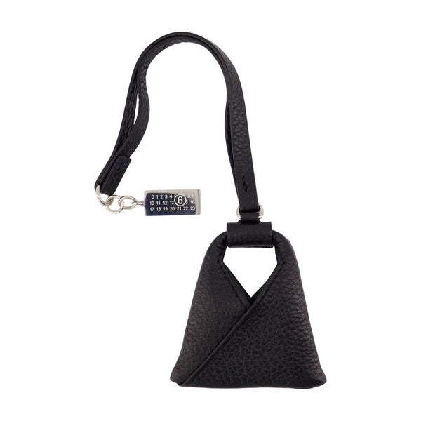 MM6 Maison Margiela calfskin mini bag in black
