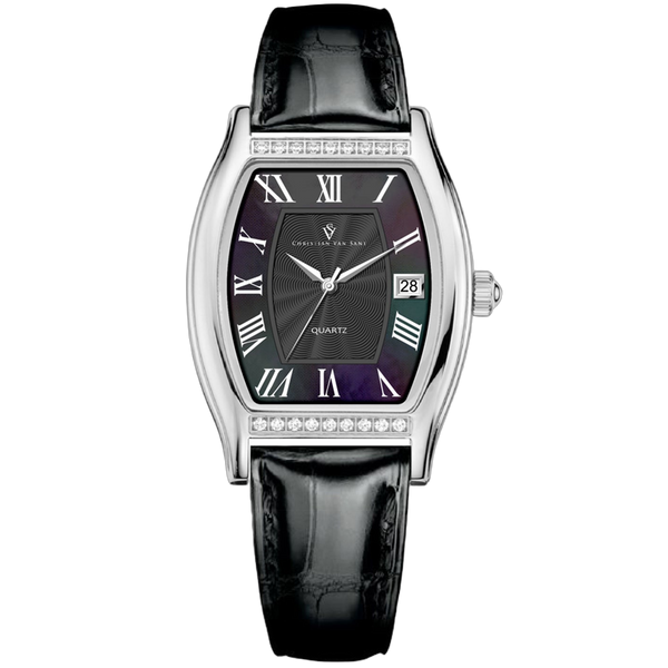 Christian Van Sant watch in black
