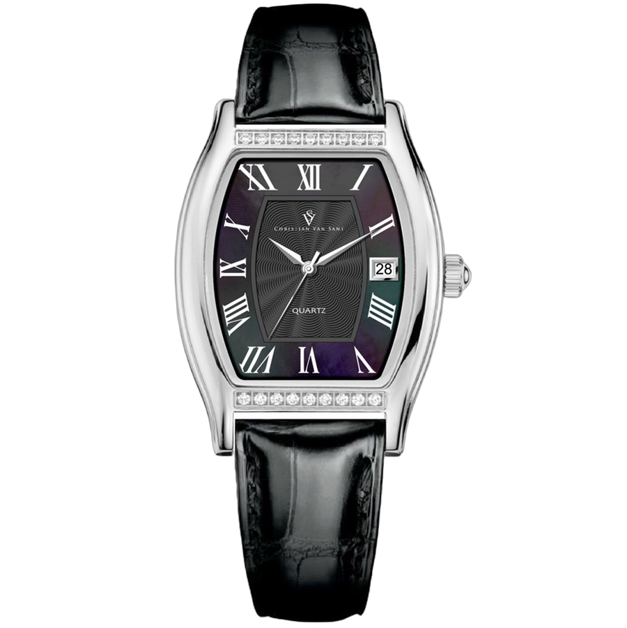 Christian Van Sant watch in black