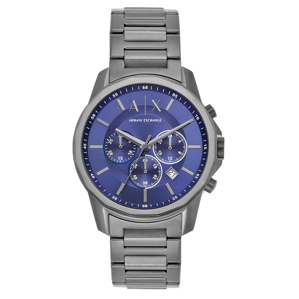 Armani Exchange watch in blue