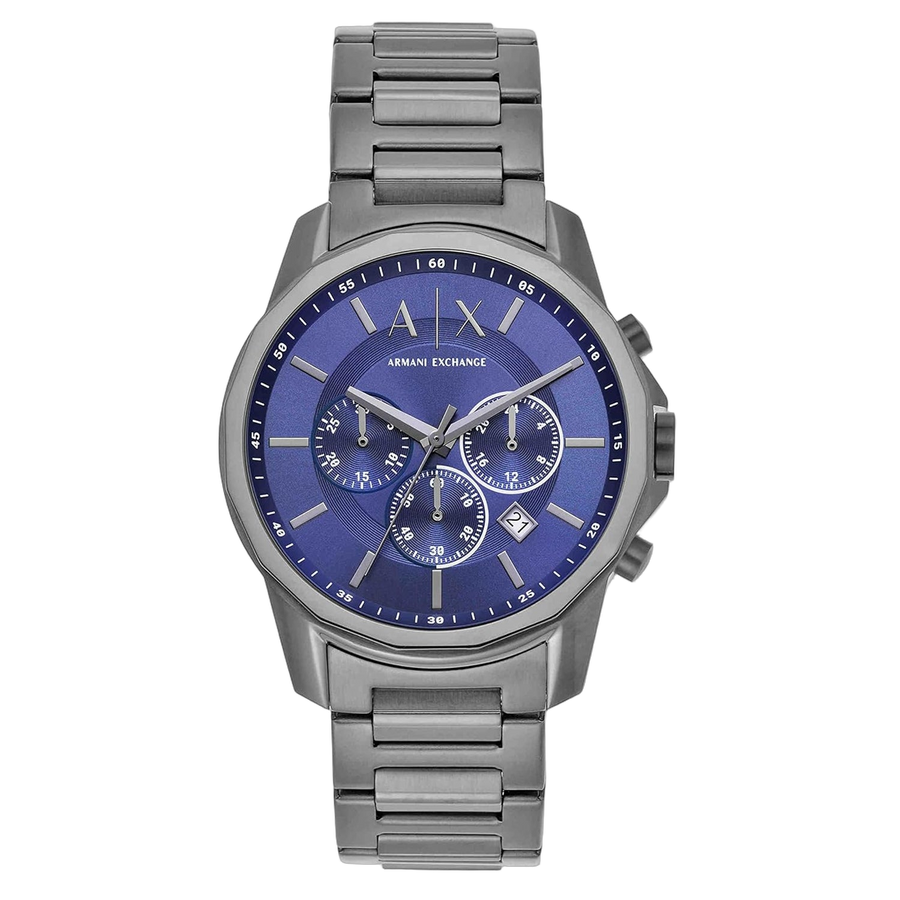 Armani Exchange watch in blue