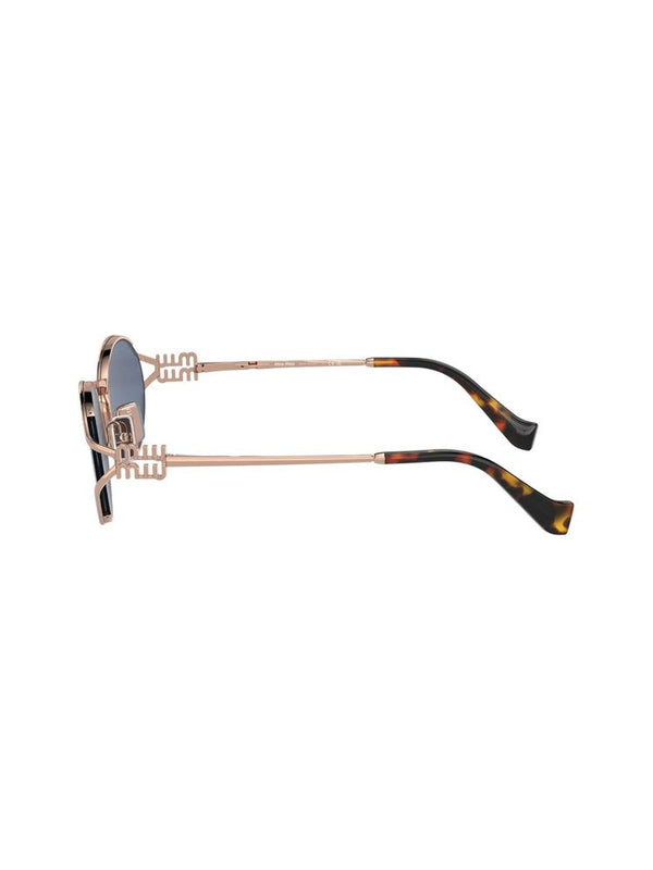 Miu Miu Sole Metal frame sunglasses in blue