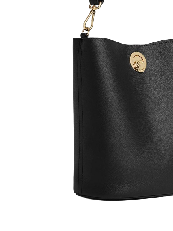 Coccinelle Bucket Bag Black-Cognac Black/cognac Bovine Leather / Bucket-bags