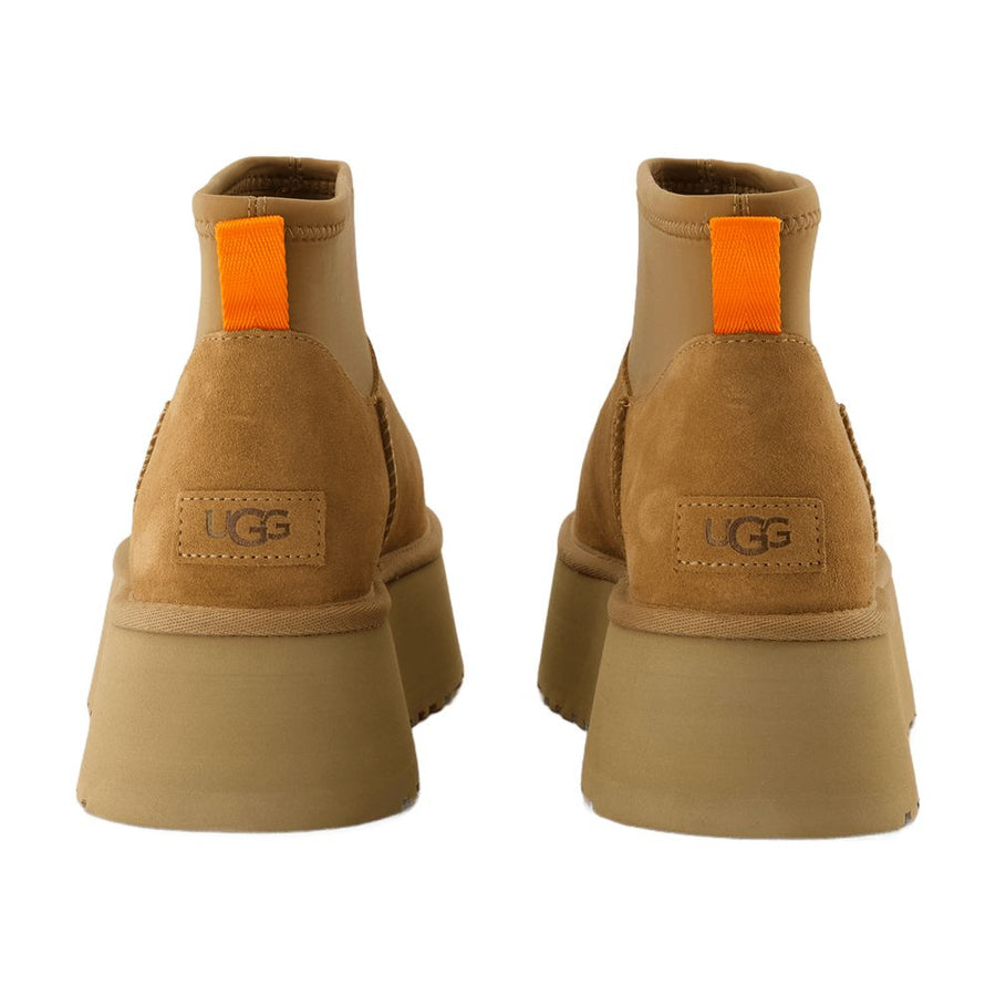 UGG lambskin boot in brown