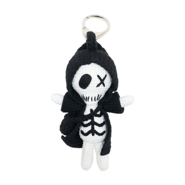 Alexander McQueen Cotton mini bag in black