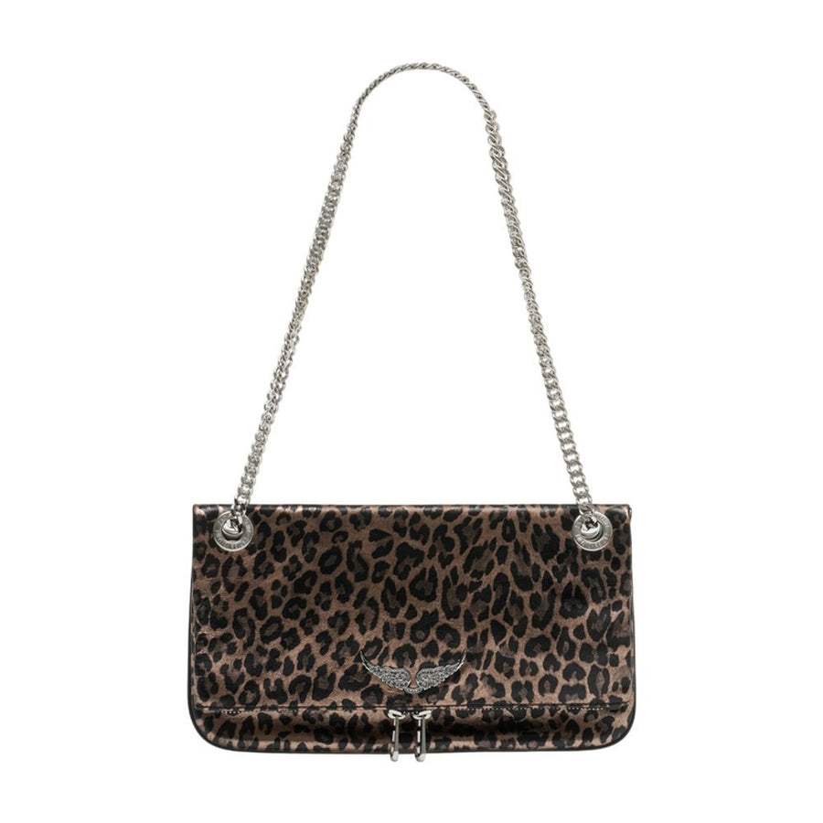 Zadig & Voltaire calfskin crossbody bag in brown
