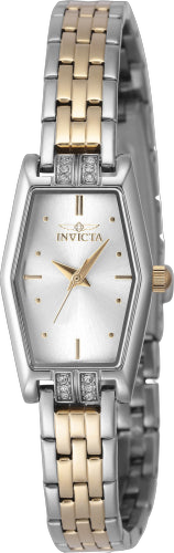 Invicta Stainless steel case and bracelet watch in silver