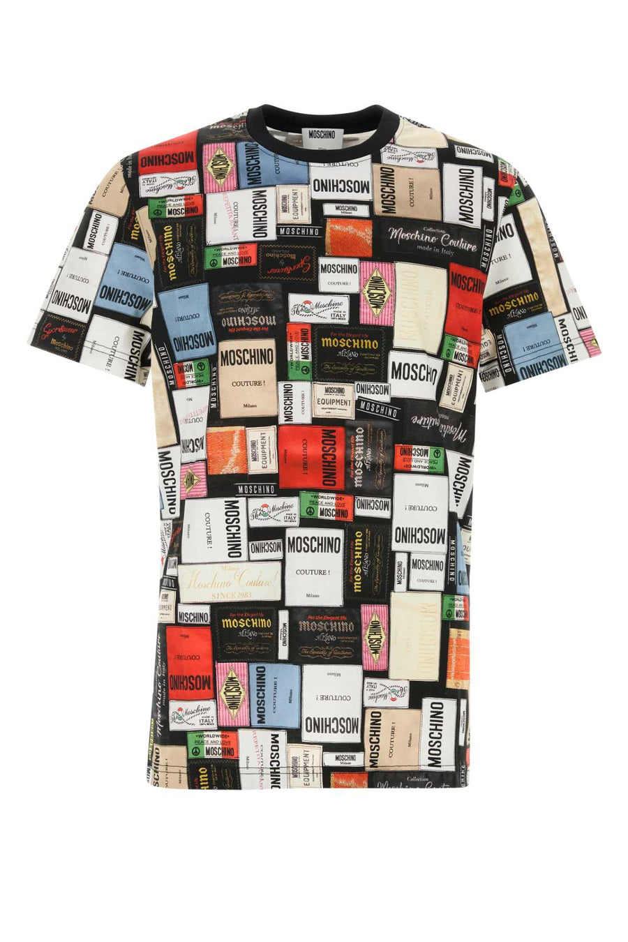 Printed Cotton T-Shirt Fantasiavarianteunica Exterior