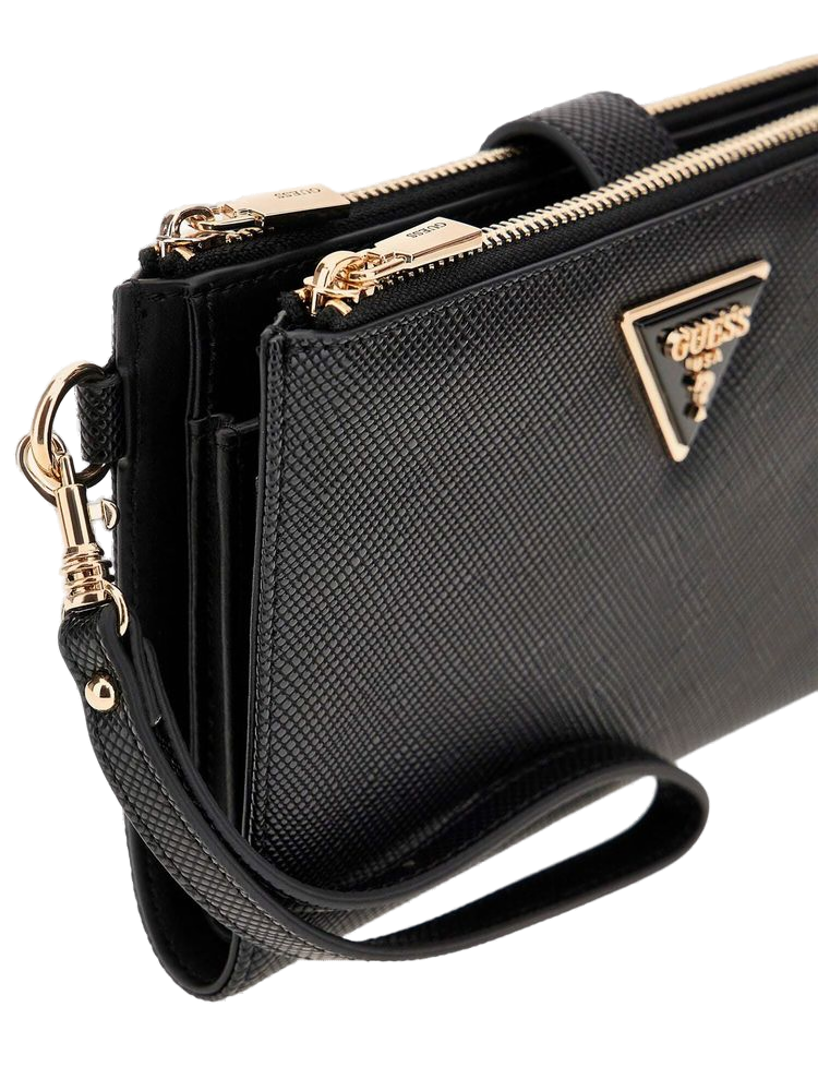 Guess 100% Polyurethane wallet in black