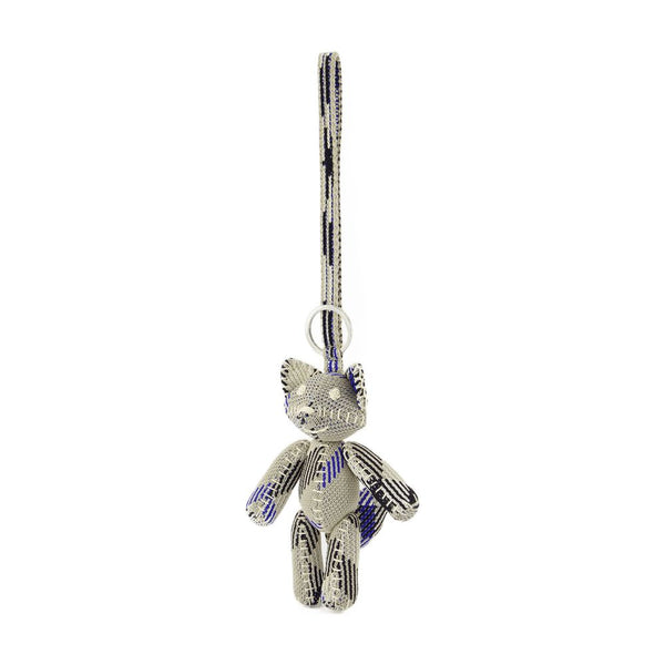 Knit Foxy Keychain - Burberry Cotton Neutral Accessories / Keychains