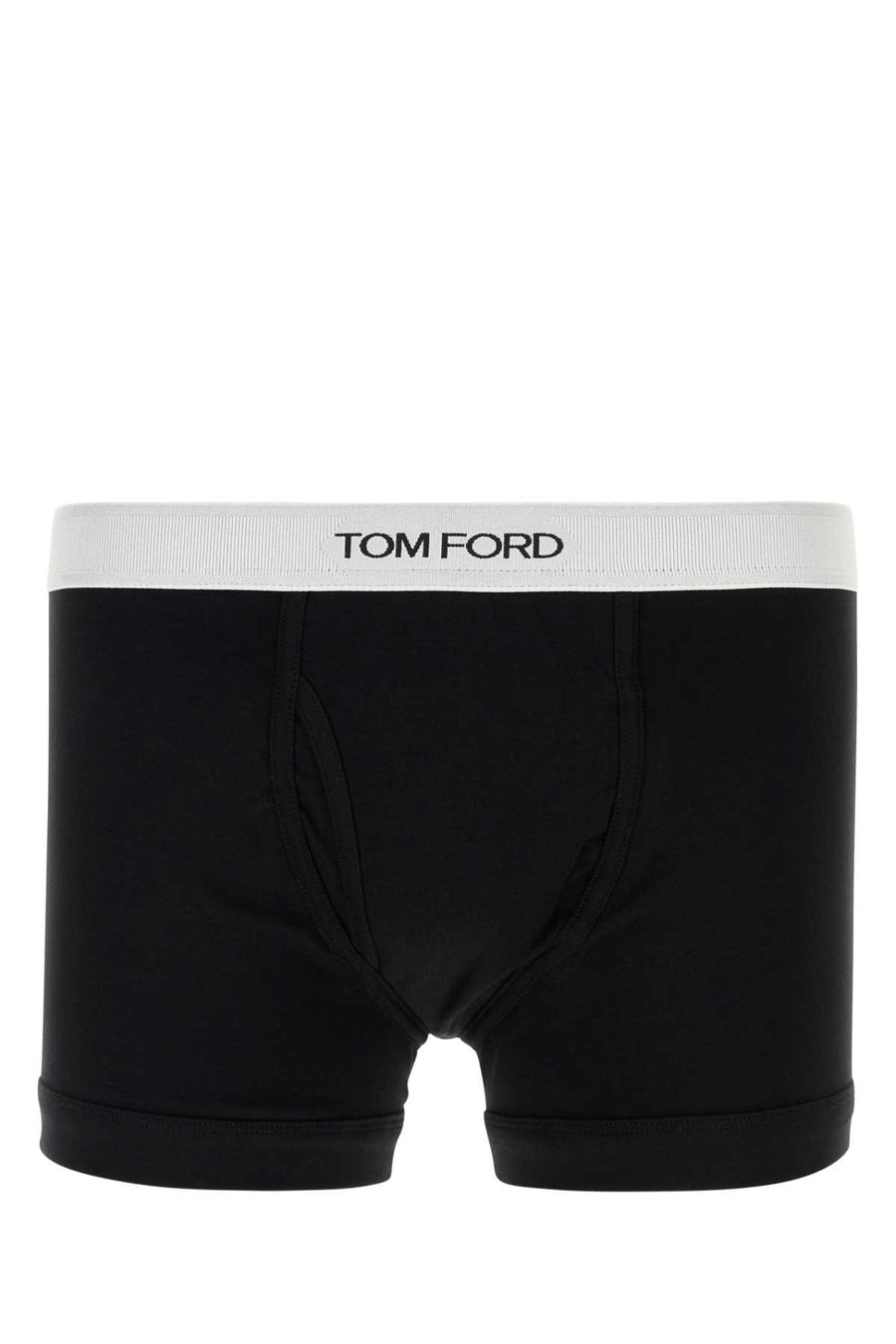 Tom Ford Pack 95% Cotton 5% Elastane boxer shorts in black