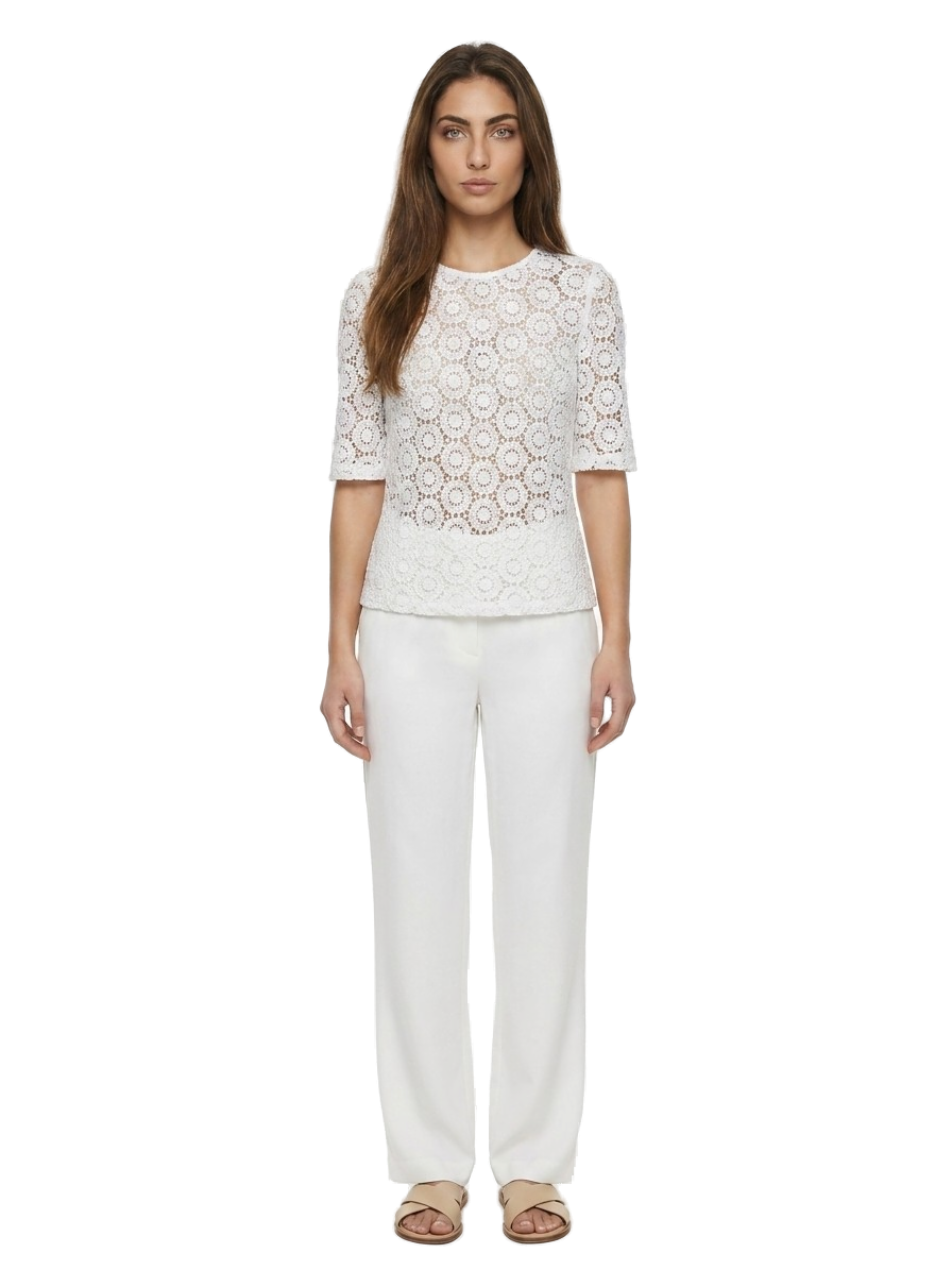 White Cotton T-Shirt