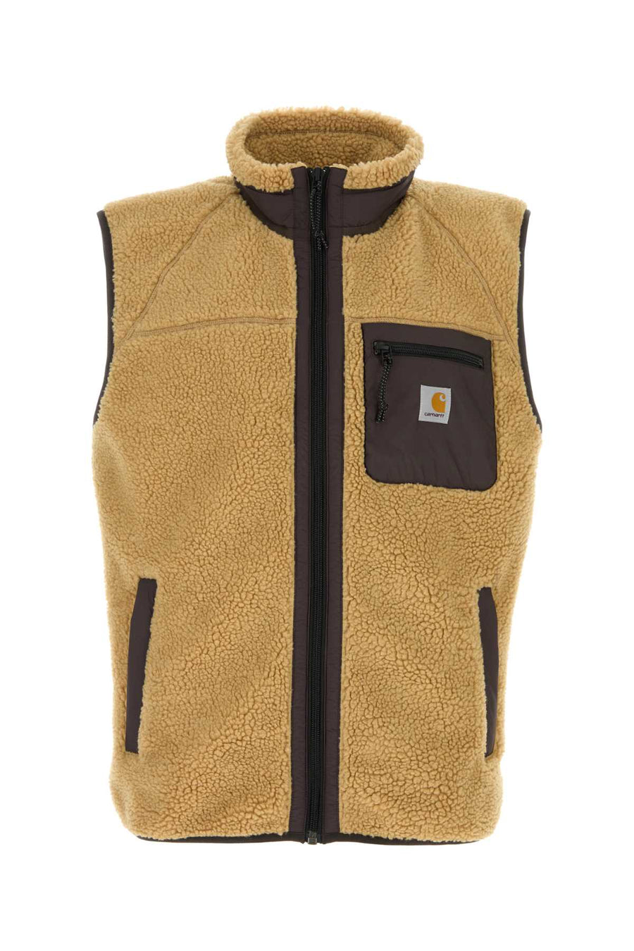 Beige Pile Prenties Vest Liner Brown Felpe