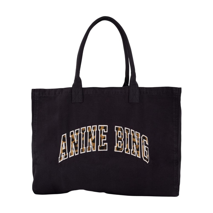 Leo Shopper Bag - Anine Bing Cotton Black / Totes-shopping-bags