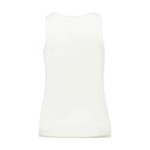 Simone Rocha Cotton tank top in white