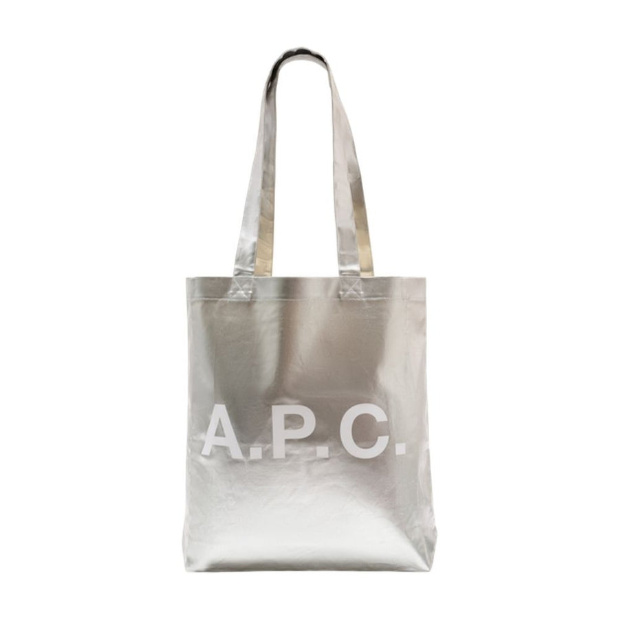 A.P.C. Synthetic tote bag in silver