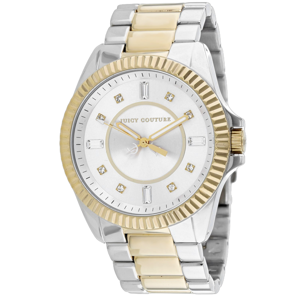 Juicy Couture Stainless steel case watch in silver