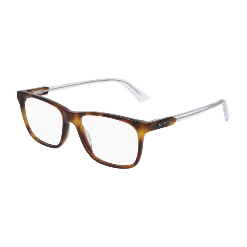 Gucci GG0490O003 Acetate eyeglasses in brown