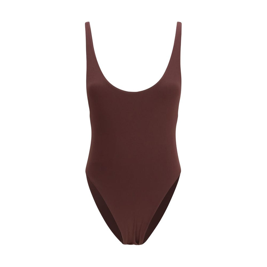 Magda Butrym 75% Polyamide one-piece swimsuit in bordeaux