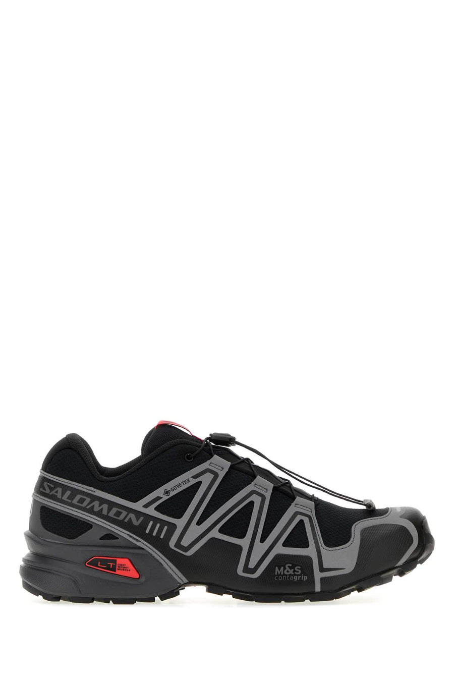 Salomon Exterior: 100% Fabric sneaker in black