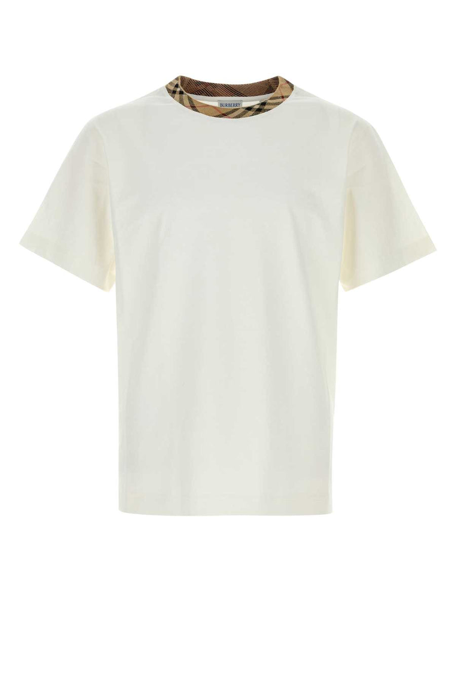 Burberry Exterior: 100% Cotton t-shirt in white