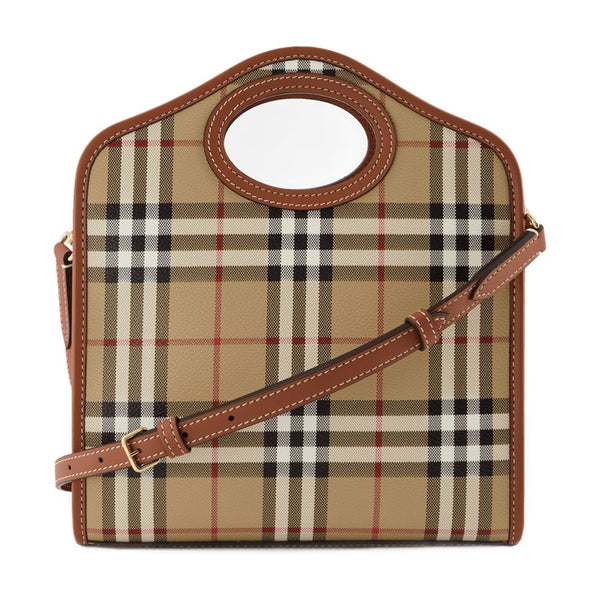 Burberry Canvas mini bag in brown