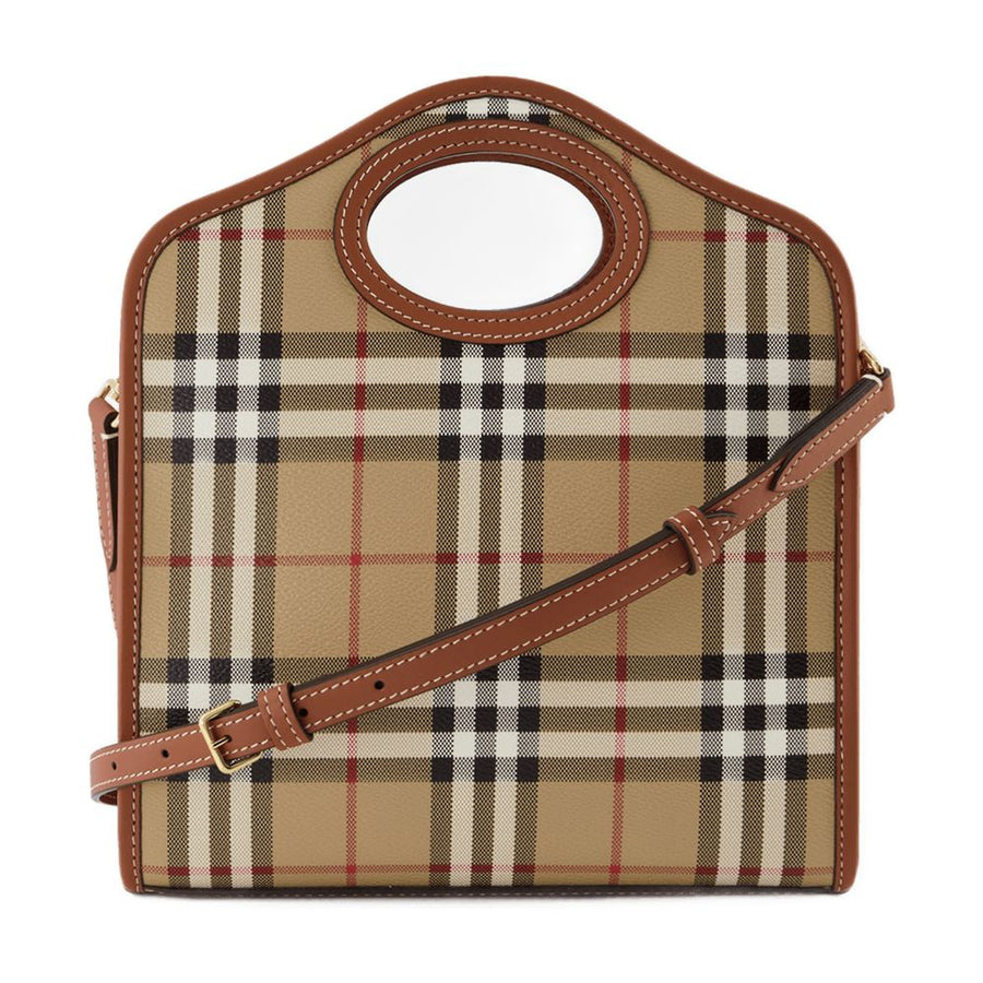 Burberry Canvas mini bag in brown