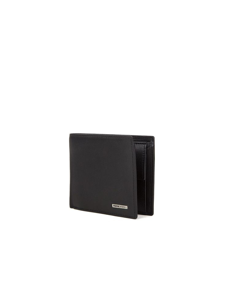 Momo Design 100% Leather wallet in black